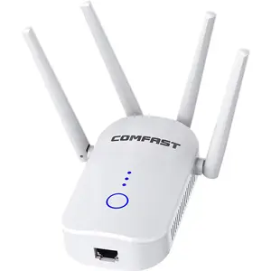 Comfast OEM Long Range Wifi Amplifier CF-WR758AC Wifi Extender High Speed 1200Mbps 2.4GHz 5.8GHz Signal Amplifier Wifi Repeater