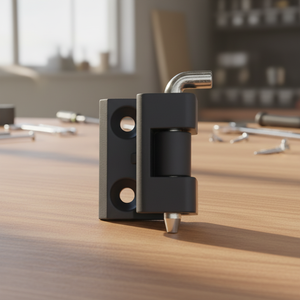 Charnière moderne détachable en alliage de zinc pour mini-boîtier électrique avec angle d'ouverture réglable à 180 degrés - Product Image 2