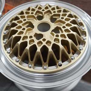 Jantes <span class=keywords><strong>15</strong></span> pouces forgées 3 pièces personnalisées avec 4 trous et 5 trous <span class=keywords><strong>4x100</strong></span> et 5x114.3 PCD 40mm ET état neuf pour <span class=keywords><strong>BBS</strong></span> - Product Image 4