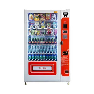 Combo vending machine snack and cold drinks vending machine factory WD1-DL610A