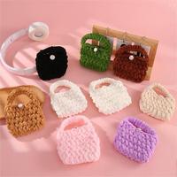 Nouveau porte-clés mini sac en crochet tricoté à la main, mignon, adorable, tendance et stylé, très populaire