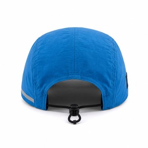 Casquette de baseball unisexe personnalisable en nylon à 5 panneaux avec logo et impression par transfert thermique pour usage décontracté en extérieur - Product Image 5