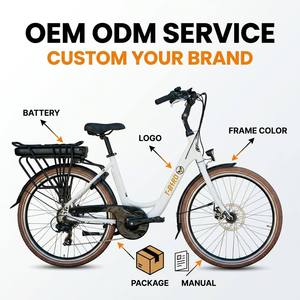 Vélo Électrique Urbain à Cadre Bas 26 pouces, Moteur Arrière 250W, Batterie, Shimano 7 Vitesses, Freins à Disque, Longue Autonomie, Assistance au Pédalage - Product Image 2