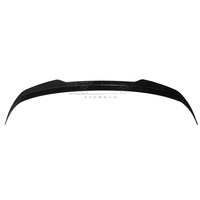 HS Heckspoiler Spoiler Kunststoff Carbon Fiber Look Style 2 Autodach Spoiler Top Wing für Volkswagen VW Golf 8 Pro Glof8 R Line