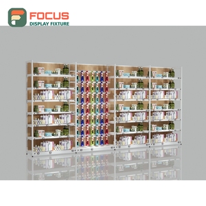 Luxury Wig Display Counter Glass Showcase Drawer Integrated Shelf Human Hair Display Counter - Product Image 5