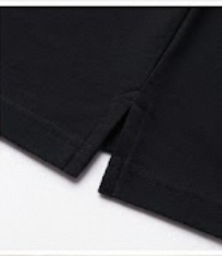 เสื้อโปโลสีดำแบรนด์ส่วนตัว |   เสื้อยืดคอตตอนปิเก้เนื้อหนา ระบายอากาศได้ดี |   ปักโลโก้ตามสั่ง แขนสั้นสีพื้นเรียบ - Product Image 5