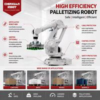Robot d'empilage automatique industriel, robot de palettisation haute efficacité pour l'industrie alimentaire et chimique