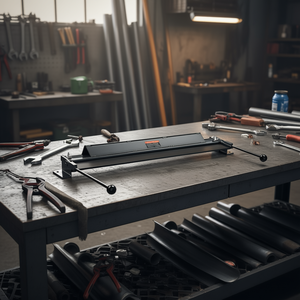 Cintreuse métallique portable mini 36 pouces, outil de pliage de tôle avec poignée de commande pour acier à faible teneur en carbone - Product Image 2