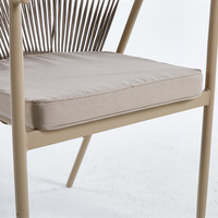 Tables et chaises d'extérieur, tables de repas décontractées d'extérieur, tables et chaises de café pour balcon ou jardin en plein air