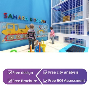 Qiaoqiao, Área de Juegos Interior de 150 Metros Cuadrados con Temática del Océano Azul, Zona Infantil, Equipo de Juego Suave para Centros de Entretenimiento Interior - Product Image 4