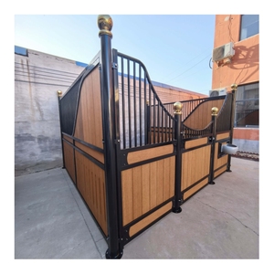 Stalles de <span class=keywords><strong>chevaux</strong></span> équestres portatives temporaires de style européen vendent de l'équipement de boîte d'écurie en métal préfabriqué - Product Image 6
