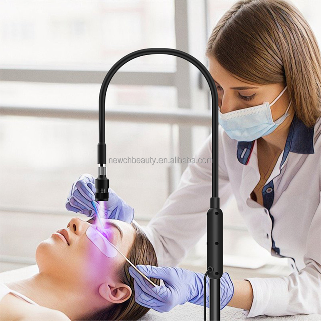 Beauty Led Lamp Makeup Nail Art UV Lamp Lashes Home Eyebrow Tinting Gooseneck Flexible Arm Eyelash Extension Nail Salon Light