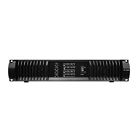 Amplificateur de puissance professionnel 4 canaux classe D 2U, stéréo, pont parallèle, XLR, Speakon, boîtier métallique pour scène, DJ, KTV, système PA