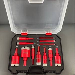 Juego de brocas de diamante Big Iron Ox de 6-35 mm métricas para perforación de azulejos con eje integrado - Product Image 2