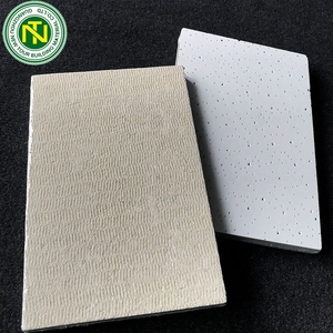 Panneau de plafond panneau de plafond léger acoustique faux plafond matériel fibre minérale carré ISO moderne CN;TIA thaïlande/<span class=keywords><strong>malaisie</strong></span> - Product Image 4