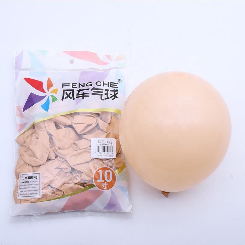 Wholesale China Manufacturers 10 inch Decorative Inflatable Helium Latex Balloon Party Decoration Happy Birthday Globos Ballon