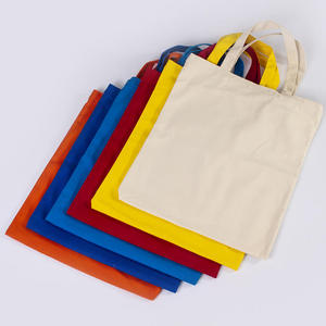 OEM&ODM Custom Printed Recycle <b>Plain</b> Organic Cotton <b>Canvas</b> Tote Bag <b>Large</b> Reusable <b>Canvas</b> Cotton Shopping Bag With Logo - Product Image 3