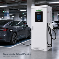 Borne de Recharge Rapide DC 60kW 80kW 120kW 160kW CCS2 200A IP54 sur Pied EVSE OCPP pour Véhicules Électriques – Nouvelle Station Commerciale pour Parcs