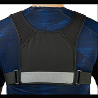 Sac à dos de course à pied réfléchissant, léger, respirant, à capacité extensible, réduction de la charge, marathon, trail, cyclisme, entraînement, hydratation