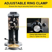 Ring-Graviermaschine für Innenflächen – Nummern 1-9 A-Z Ringe Innen gravieren Werkzeug Ringinnengravierer Standard Buchstabensatz Stempel Schmuck