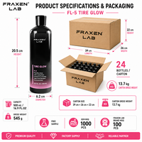 500ml Protecteur de pneus haute brillance, longue durée, hydrofuge, pour le detailing automobile, OEM, marque privée