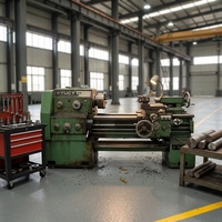 Tour à métaux d'occasion robuste Yuxi 6140 de 1 mètre, prix usine, prêt à être expédié