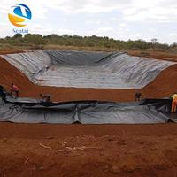 Geomembrana de HDPE, Duradera, Impermeable, Ecológica, con 3 Años de Garantía, para Minería, Acuicultura y Proyectos de Vertederos