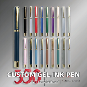 Bolígrafo de Tinta de Gel de Plástico de Alta Calidad con Punta Fina, Tinta Pastel, Tinta Brillante, Logotipo Personalizado, Bolígrafo de Firma de 0.5 mm, Bolígrafos de Gel de Escritura Precisa - Product Image 2