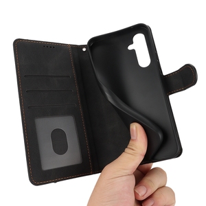 2024 PU cuir portefeuille à rabat avec porte-carte étui de protection pour téléphone portable pour <span class=keywords><strong>Samsung</strong></span> <span class=keywords><strong>Galaxy</strong></span> A56 A36 A16 S24 FE - Product Image 4