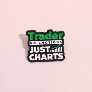 Nhà Kinh Doanh Không Có Cảm Xúc Chỉ Biểu Đồ Men Pins Cho Món Quà Sáng Tạo Quần Áo Ba Lô Trâm Cài Phim Hoạt Hình Ve Áo Huy Hiệu Phụ Kiện Cho Bạn Bè - Product Image 2