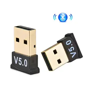 Adaptor 5.0 USB, penerima pemancar Audio musik untuk penerima Headset Keyboard nirkabel Audio Laptop terbaik