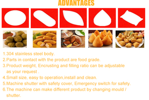 Năng suất cao hoàn toàn tự động kibbeh <span class=keywords><strong>Maker</strong></span> kubba máy để bán - Product Image 2
