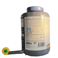 Présentoir publicitaire géant en PVC pour bouteilles gonflables avec souffleur pour la promotion en extérieur
