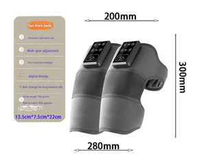 Masajeador de Rodilla Recargable con Múltiples Niveles de Calor, Vibración, Moxibustión, Compresión y Soporte para el Manejo del Dolor - Product Image 2