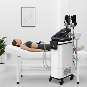Appareil de stimulation musculaire électromagnétique puissant EMS pour le remodelage corporel, équipement de salon pour le remodelage des abdominaux et des fesses, prise US - Product Image 1
