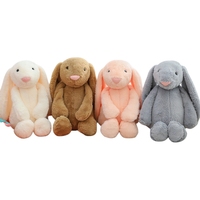 Peluches Lapin à Longues Oreilles, Compagnons pour Enfants, Cadeaux Promotionnels d'Entreprise, Animaux en Peluche Unisexe, Vente en Gros