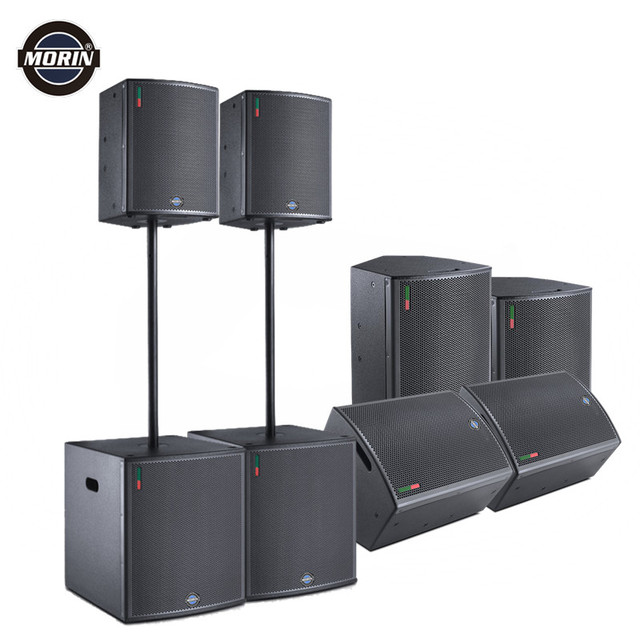 Professional Audio 12, 15, 18 Inch Active Subwoofer With Build in Amplifier Module