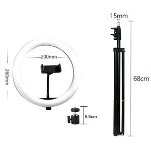 Offre Spéciale personnalisé bi couleur 10 pouces photographie lumière droite selfie tiktok vidéo en direct lumière de remplissage led annulaire - Product Image 4