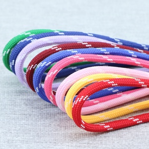 Cuerda Trenzada Recubierta Hecha a Mano de 32 Hilos, 3-5mm, 100% Poliéster para Bolsos, Cordones de Zapatos, Prendas y Calzado, Colorida - Product Image 1