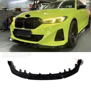 Diffuseur de pare-chocs avant de voiture, spoiler noir brillant, pièce de modification pour BMW I3 EDrive35L 40L 2021+, accessoires de voiture - Product Image 1