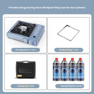 Réchaud à gaz portable d'extérieur, ustensiles de cuisson, réchaud à gaz portable, réchaud à gaz portable pour le camping - Product Image 6