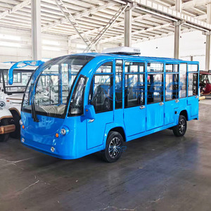 Venta al por Mayor de Autobús Eléctrico Cerrado para 14 Pasajeros, Vehículo Turístico con Opción de Color, Carro de Golf Eléctrico en Oferta - Product Image 2