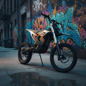 Moto électrique 72V 25Ah à livraison rapide, moteur puissant, moto tout-terrain, performances à haute vitesse, capable de dépasser les 80 km/h - Product Image 1