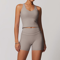 Ensembles de yoga pour femmes : Soutiens-gorge de sport, vêtements de fitness et de yoga, tenues de sport, ensembles d'entraînement pour femmes, leggings de yoga taille haute, vêtements de gym, Pilates