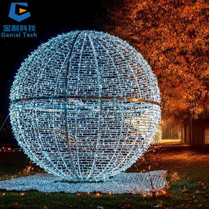 Lanterne en soie SGML44, Nouvel An chinois, Saint-Valentin, Pâques, motif animal 3D imperméable, motif cerf, lumière pour jardin - Product Image 2