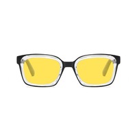 QSKY 212 Vente en gros de montures de lunettes personnalisées à bas prix avec logo, en PC, unisexe, vision nocturne, anti-lumière bleue pour jouer à des jeux sur mobile et sur ordinateur