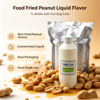 Arôme liquide de cacahuète riche et frit Taima, stable à la chaleur, haute concentration pour l'assaisonnement de la pâtisserie et des snacks