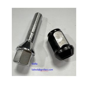 Couvercle d'écrou de roue de camion haute Performance <span class=keywords><strong>17</strong></span> mm 1.25 Black Bulge Acorn 9/16 "X 90 Écrou de roue Cône Écrous de roue 12x1.5 - Product Image 4