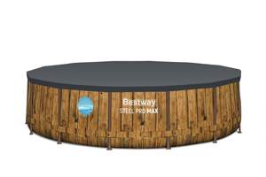 Piscina Redonda con Marco <span class=keywords><strong>Bestway</strong></span> 561JM/561JK/561JNE de 4.27 m X 1.07 m, Piscinas para Nadar al Aire Libre con <span class=keywords><strong>Bomba</strong></span> de Filtro - Product Image 5