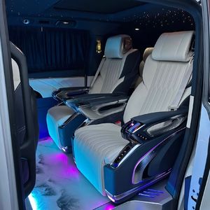Nuevo lujo Maybach VIP Van Sport Aero Seat OEM Logo Vito W447 <span class=keywords><strong>Sprinter</strong></span> cuero Toyota asiento <span class=keywords><strong>de</strong></span> coche fabricante con bolsa <span class=keywords><strong>de</strong></span> documentos - Product Image 1